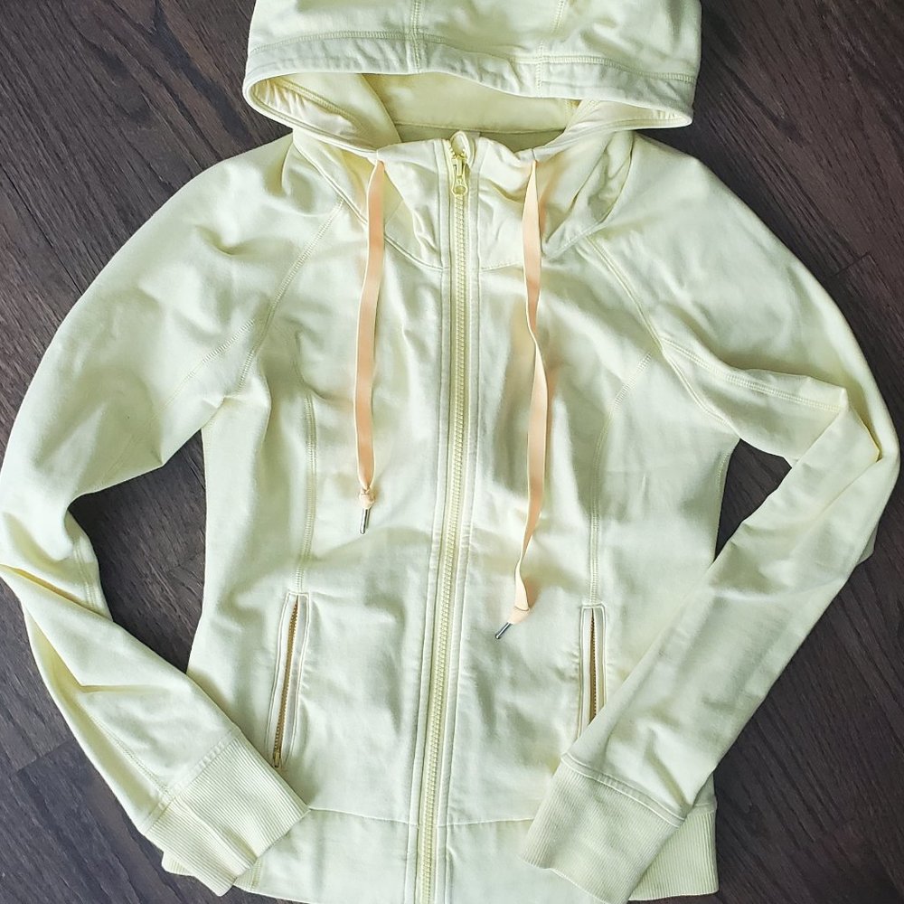 lululemon athletica Yellow Hoodie